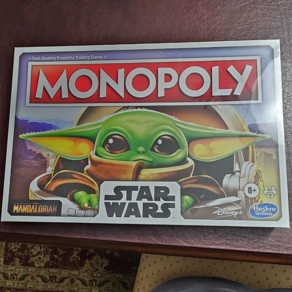 Hasbro Star Wars The Mandalorian The Child Edition Monopoly Board Game